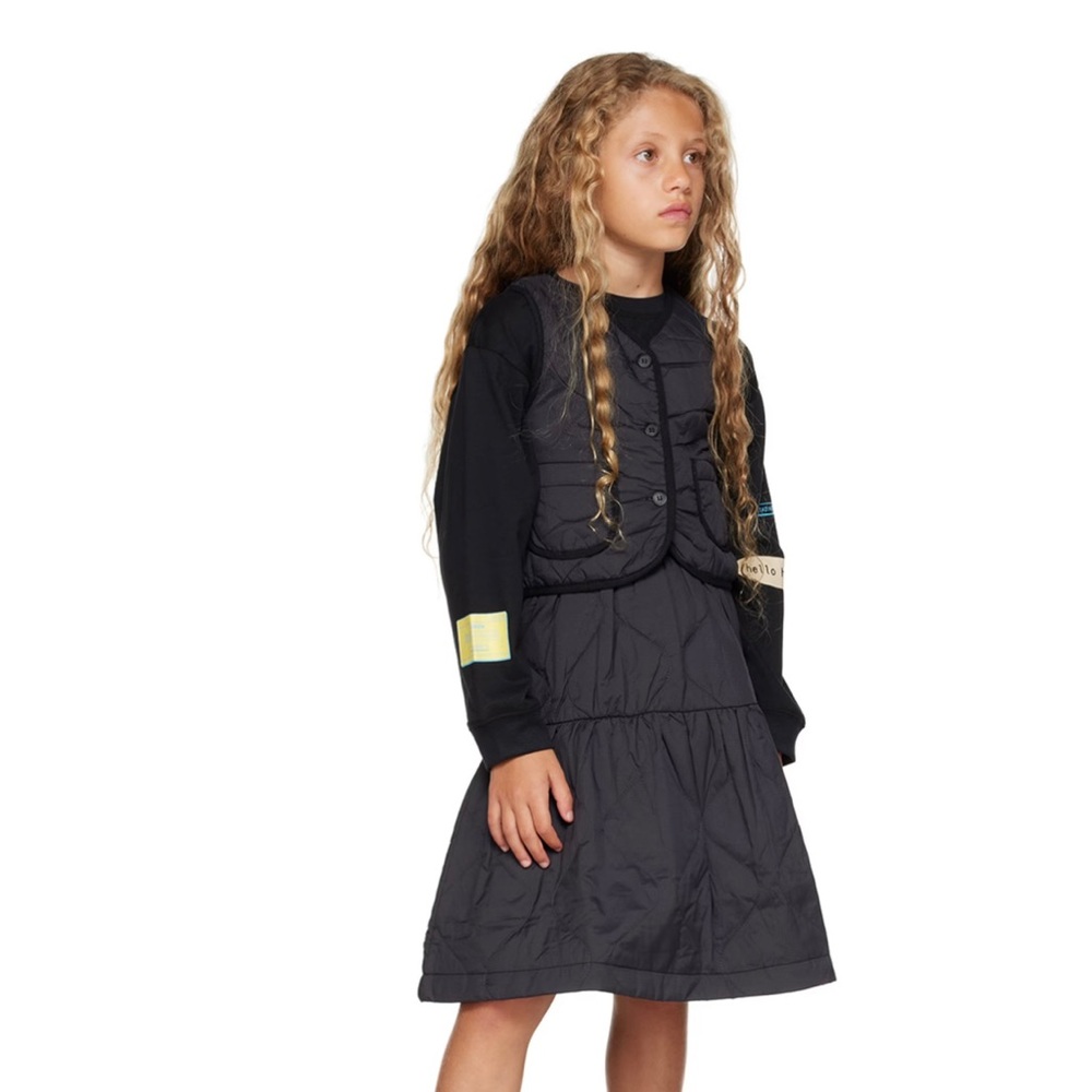 Molo Black Harriet Vest & Bette Skirt